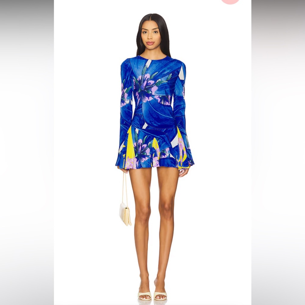 MUMA World Phoenix Mini Dress in Garden